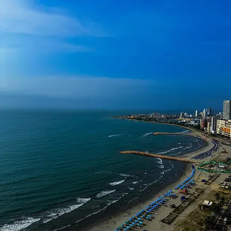 Apartment Piso 30 Vista Al Mar, Palmetto 1 Bocagrande Cartagena